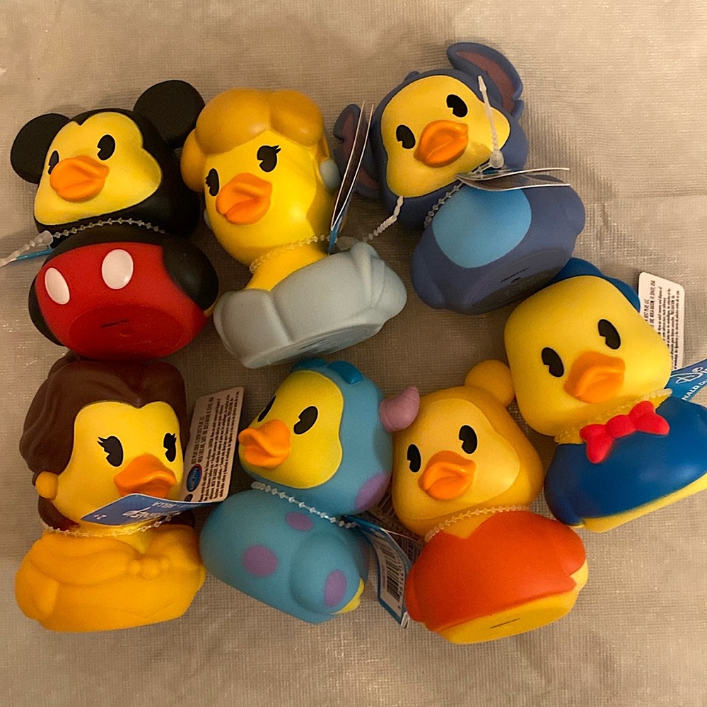 Disney rubber ducks 🦆